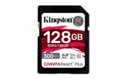 Kingston Technology Canvas React Plus 128 GB SD UHS-II Klasa 10