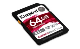 Kingston Technology Canvas React Plus 64 GB SD UHS-II Klasa 10