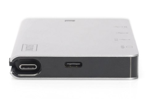 Digitus Wieloportowa podróżna stacja dokująca USB Type-C™, 6 portów Digitus Wieloportowa podróżna stacja dokująca USB Type-C™, 6 portów