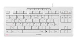 Klawiatura CHERRY STREAM KEYBOARD TKL Uniwersalne USB QWERTZ Niemiecki Biały