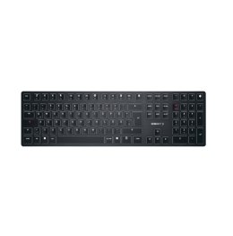 Klawiatura bezprzewodowa X Ultra Low Profile/Cordless USB czarna Niemcy
