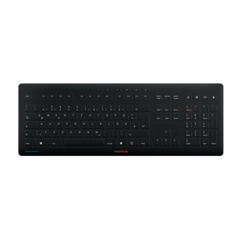 CHERRY Stream klawiatura Uniwersalne RF Bezprzewodowy + USB QWERTZ Niemiecki Czarny CHERRY Stream klawiatura Uniwersalne RF Bezprzewodowy + USB QWERTZ Niemiecki Czarny