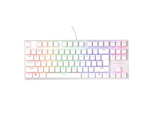 Genesis Thor 303 TKL RGB biała Genesis Thor 303 TKL RGB biała