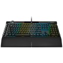 Klawiatura Gamingowa Corsair K100 RGB, Corsair OPX, LED RGB - Czarna
