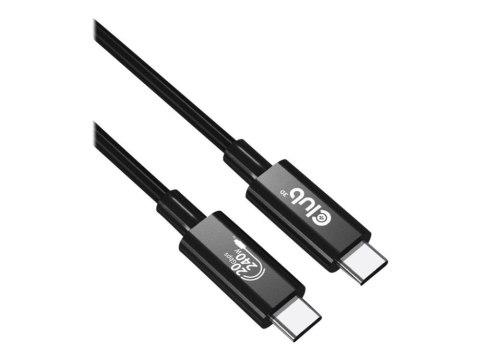 CLUB3D CAC-1575 kabel USB USB4 Gen 2x2 2 m USB C Czarny CLUB3D CAC-1575 kabel USB USB4 Gen 2x2 2 m USB C Czarny