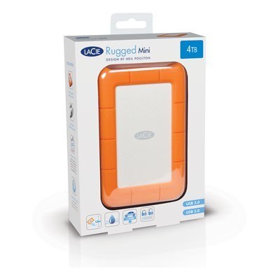 LaCie Rugged Mini zewnętrzny dysk twarde 2 TB 5400 RPM Micro-USB B 3.2 Gen 1 (3.1 Gen 1) Pomarańczowy, Srebrny LaCie Rugged Mini zewnętrzny dysk twarde 2 TB 5400 RPM Micro-USB B 3.2 Gen 1 (3.1 Gen 1) Pomarańczowy, Srebrny