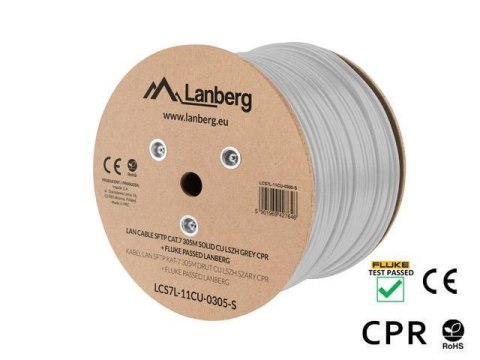 Lanberg LCS7L-11CU-0305-S kabel sieciowy Biały 305 m Cat7 S/FTP (S-STP) Lanberg LCS7L-11CU-0305-S kabel sieciowy Biały 305 m Cat7 S/FTP (S-STP)