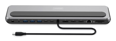 Stacja dokująca USB-C 12 portowa, max. 8K/30Hz z HDR, HDMI, DP, max. 3 monitory (MST), USB-C 3.2 Gen2, Gigabit Ethernet, SD/Micr Stacja dokująca USB-C 12 portowa, max. 8K/30Hz z HDR, HDMI, DP, max. 3 monitory (MST), USB-C 3.2 Gen2, Gigabit Ethernet, SD/Micr