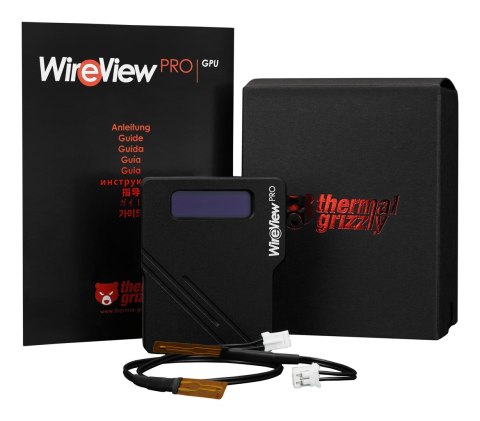 Termiczna karta graficzna Grizzly WireView 90 Pro, 1x12VHPWR - Normalna Termiczna karta graficzna Grizzly WireView 90 Pro, 1x12VHPWR - Normalna