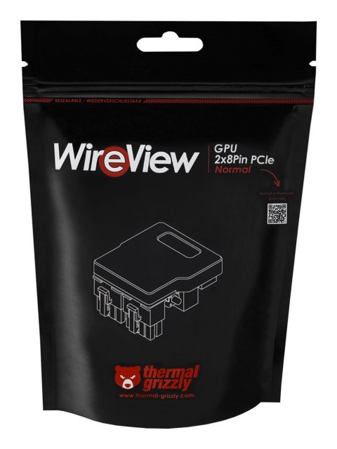 Termiczny Grizzly WireView GPU 2x8Pin PCIe Normalny Termiczny Grizzly WireView GPU 2x8Pin PCIe Normalny