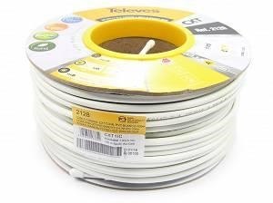 PRZEWÓD KONCENTRYCZNY TELEVES CXT 1.02 CU 79% PVC ref. 2128 - rolka 100m (wewnętrzny) PRZEWÓD KONCENTRYCZNY TELEVES CXT 1.02 CU 79% PVC ref. 2128 - rolka 100m (wewnętrzny)