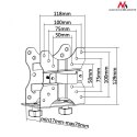 Uchwyt do mini komputera MC-720 NUC MAC CPU