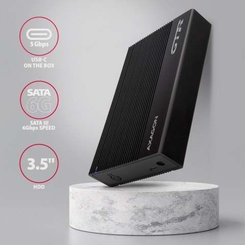 EE35-GTR Obudowa zewnętrzna aluminiowa USB3.2 Gen1 - SATA 6G 3.5 cala