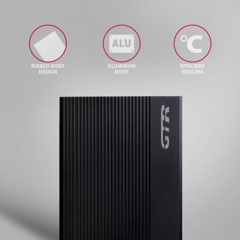 EE35-GTR Obudowa zewnętrzna aluminiowa USB3.2 Gen1 - SATA 6G 3.5 cala