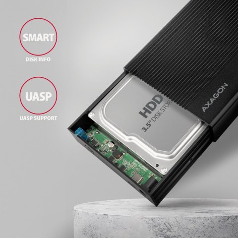 EE35-GTR Obudowa zewnętrzna aluminiowa USB3.2 Gen1 - SATA 6G 3.5 cala