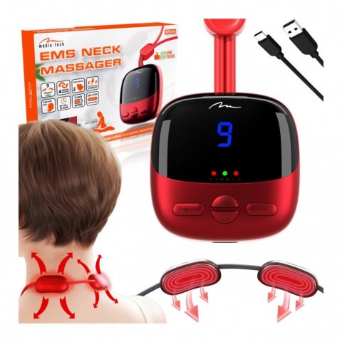 Masażer EMS mięśni szyi i karku EMS Neck Massager MT6534