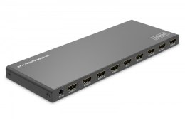 Rozdzielacz/Splitter HDMI 1x8, 4K/60Hz UHD z HDR, 18 Gbps, HDCP 2.2, EDID