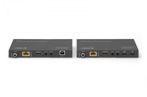 Przedłużacz/Extender KVM HDMI+USB HDBaseT 70m 4K30Hz HDCP 2.2 PoC (Power over Cable) audio IR zestaw