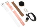 Smartwatch X19 Bluetooth różowy