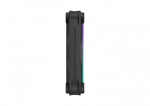 Wentylatory Momentum 12 RGB 120mm 3-pak czarny