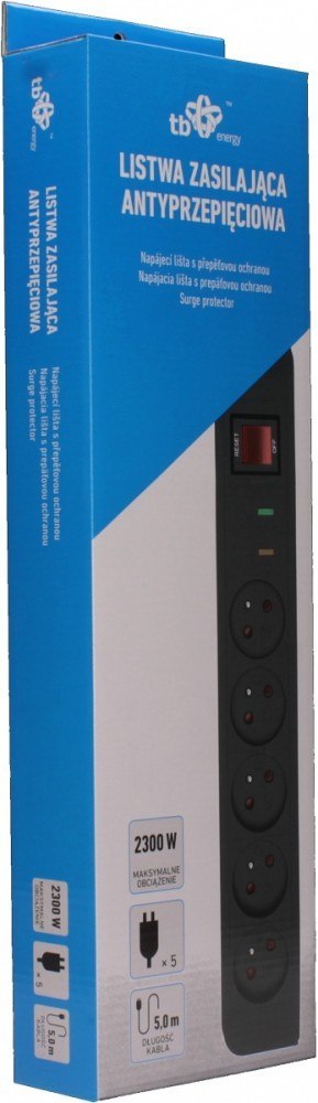 Energy Listwa Antyprzepięciowa x5,5m