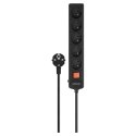 Listwa przeciwprzepięciowa automatyczna 5 gniazd, 3m LZ-17