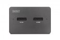 Stacja dokująca dysków | USB-C 3.2 Gen2 10Gbps | SSD M.2 NVMe + SATA (max. 2x 4TB) | Czytnik kart SD-Express 7.1 (max. 2TB) | Cz