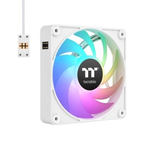 Wentylator - CT120 EX ARGB (3x120mm, PWM, łączenie magnetyczne) Biały