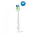 Zestaw 6 końcówek Optimal White HX6066/87
