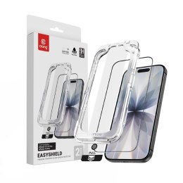 EasyShield 2-Pack - Szkło hartowane iPhone 17 / iPhone 17 Pro / iPhone 16 Pro (2 sztuki)