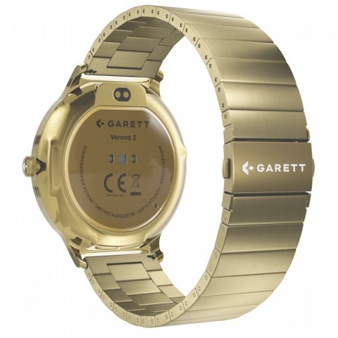 Smartwatch Verona 2 złoty stalowy