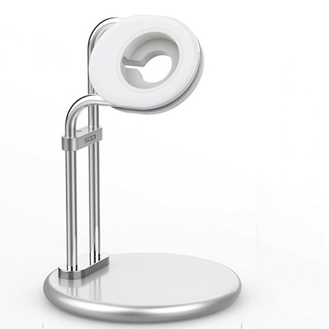 Stojak do Apple Watch SAW-300 ładowanie srebrny