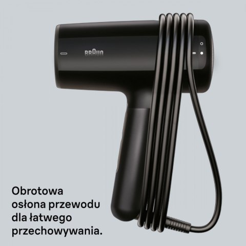 Suszarka do włosów 2100W, wskaźniki LED HD410E