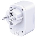 Adapter sieciowy Hyper Charger 30W 1xUSB-A 2xUSB-C 1x Schuko PD QC 3.0 białt