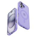 Etui Hybrid Matte Magnetic Etui MagSafe iPhone 17 Lawendowe