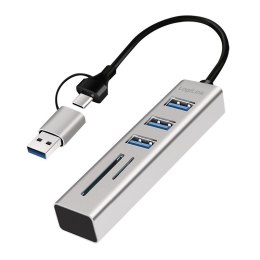 Hub 3xUSB3.0 z czytnikiem kart pamięci