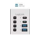 Hub 4xUSB3.2 Gen1 z przełącznikiem on/off