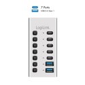 Hub 7xUSB-A/C z przełącznikiem on/off