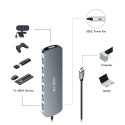 Hub 7 portów USB3.2 USB-A, 5 Gbps, 20W PD