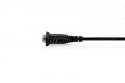 Kabel adapter USB 2.0 do RS232 (DB9) | Chipset FTDI (FT232RNL) | PVC, czarny | Mocowanie w tulejkach gwintowanych | 1.8m