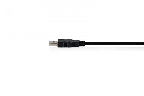 Kabel adapter USB 2.0 do RS232 (DB9) | Chipset FTDI (FT232RNL) | PVC, czarny | Mocowanie w tulejkach gwintowanych | 1.8m