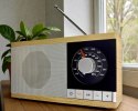 Radio Krystyna w drewnianej obudowie