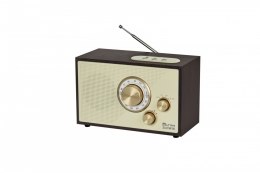 Radio OR SŁOWIK USB/BT ciemny brąz
