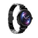 Smartwatch Aura Amoled damski czarny