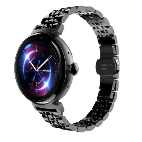 Smartwatch Aura Amoled damski czarny