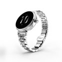 Smartwatch Aura Amoled damski srebrny