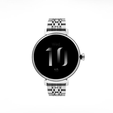 Smartwatch Aura Amoled damski srebrny