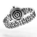 Smartwatch Aura Amoled damski srebrny