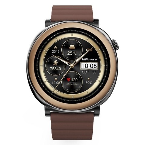 Smartwatch Aurora Amoled rozmowy AI bršzowy