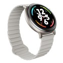 Smartwatch Aurora Amoled rozmowy AI srebrny